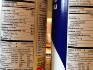 Read those bread crumb labels!