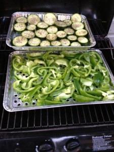 Grilled vegetables