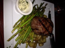 My main course, butter on the side, no salt.