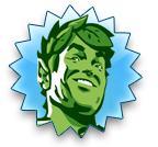 My Green Giant badge.