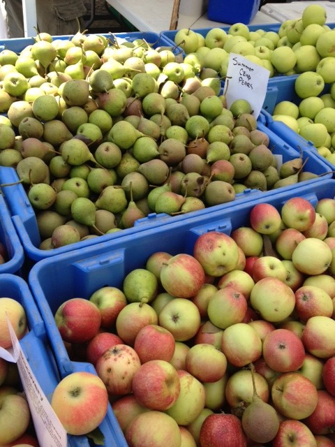These days it's the fruit market, not the steak house, for me.