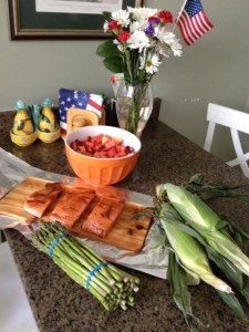 Asparagus area  great side dish.