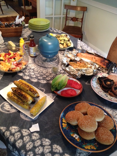 Fourth of July party ideas, all low-fat, low-salt and low-sugar.