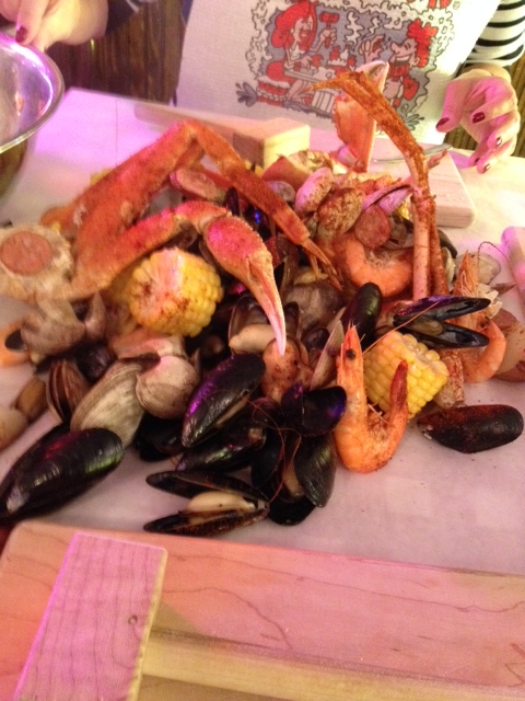 The Crab Pot seafood feast