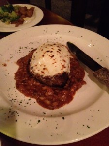 How others eat it, the steak normally comes covered in cheese, which I can no longer eat.