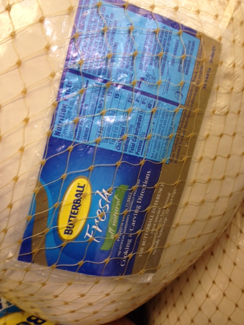 Always check the salt content of any turkey you want to buy. Many, including pre-packed turkey breasts, are loaded with salt.