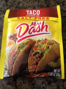 Mrs. Dash Salt-free Taco Seasoning