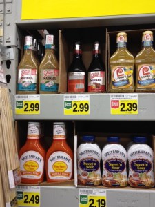 Mrs. Dash salt-free marinades, two varieties, is now available at Food 4 Less. I grabbed them