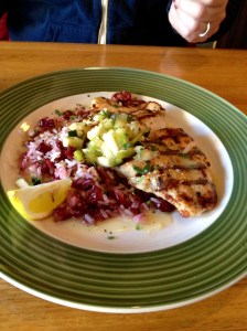 Applebee's Cheddar Grilled Lemon Chicken was loaded with salt, avoid it.