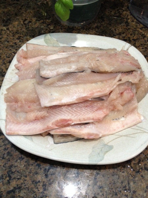 Your finished fillets. Great work, time for dinner!