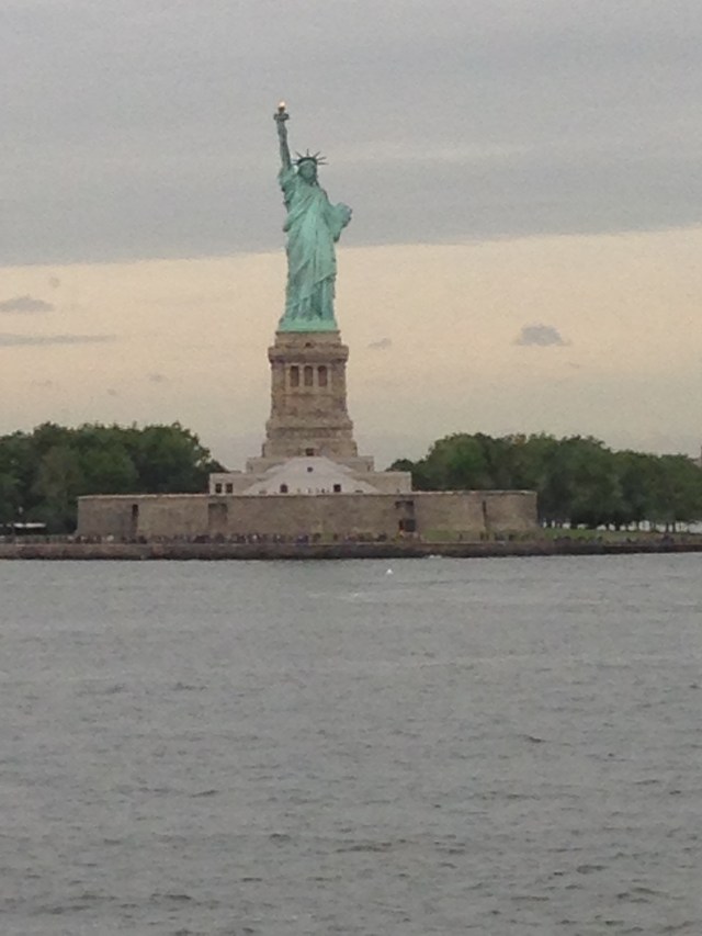 You can get a great view of the Statue of Liberty during a free ride on New York's Staten Island Ferry.