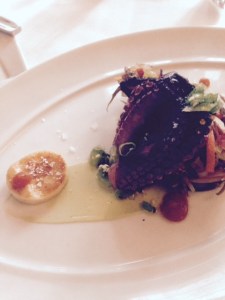 Squid is a test for any restaurant to cook. Quince passed with flying colors.