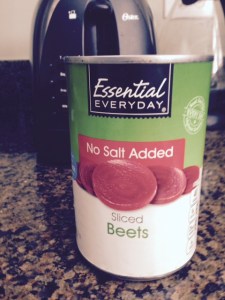 Look for no-salt-added beets to add to your salads.