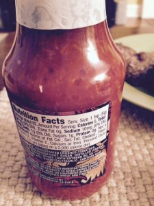 Trader Joe's seafood Cocktail Sauce has only 10 mgs of sodium per teaspoon.