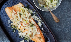 Slow roasted char, as featured ina Bon Appetit recipe. Click the link to it in my post to get details.