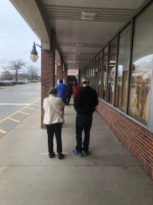 Shopping at Trader Joe's